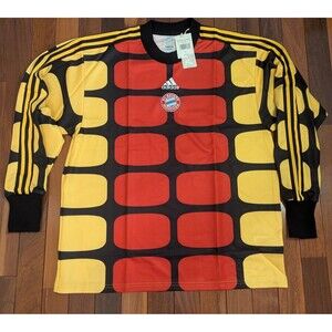 Bayern Munich adidas Soccer Football Icon Goalkeeper Jersey NWT Large